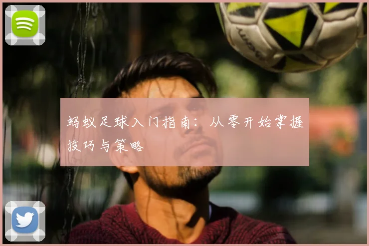 蚂蚁足球入门指南:从零开始掌握技巧与策略